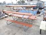 Lot Of (2) Picnic Benches