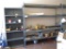 Lot Of (4) Warehouse Racking, (2) Work Cabinets,