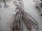 Lot Of (6) Heavy Duty Steel Cables