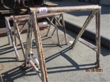 Lot Of (4) Heavy Duty Industrial Stands