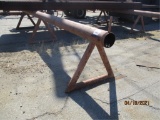 Lot Of (2) 3' x 3' x 21' Metal Pipe Stands