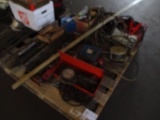 Pallet Of Small Misc Drill Bits, Measuring Clamps,