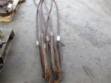 Lot Of (3) Heavy Duty Steel Cables