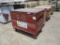 Lot Of (2) Knaack Job Site Tool Boxes
