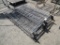 (2) Metal Rolling Bread Tray Carts
