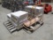 (2) Pallets USG CGC Acoustical Panels & Metal Cart