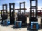 Crown SP3500 Stand-Up Narrow Aisle Forklift,