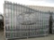 Unused Great Bear 20' Bi-Parting Wrought Iron Gate