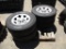 (4) Chevrolet Pickup Rims & 265/75R 17 Tires