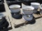 (4) 22.5 Used 10-Lug Rims