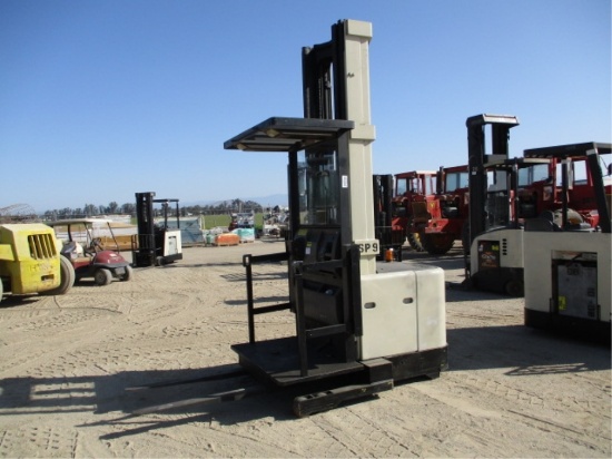 Crown SP3500 Stand-Up Narrow Aisle Forklift,