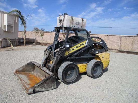2011 New Holland L230 Skid Steer Loader,