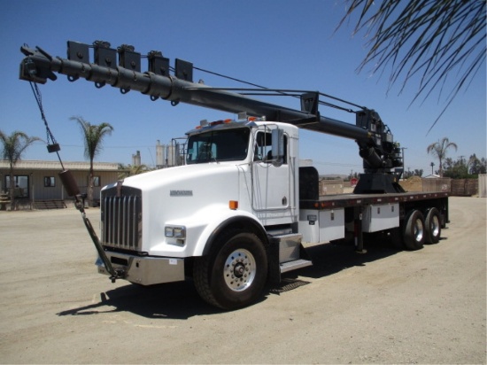 2000 Kenworth T800B T/A Boom Truck,