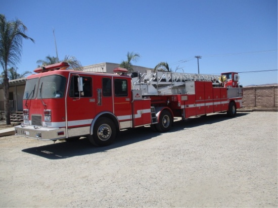 Spartan Ladder Fire Truck,