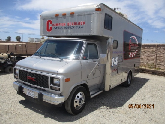 GMC Vandura S/A RV/Toy Hauler,