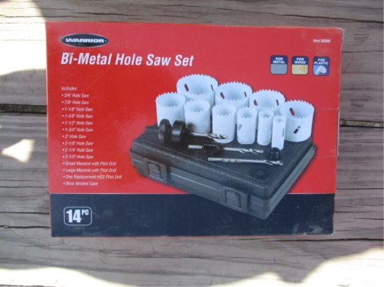 Warrior 14-Piece Bi-Metal Hole Saw Kit