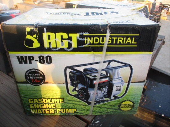2021 AGT WP-80DF3 3" Water Pump,