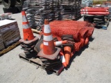 (2) Pallet Of Misc Construction Safety Items,