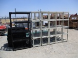 Lot Of Rubbermaid Plastic Shelving