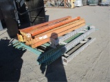 Lot Of Pallet Racking Uprights & Cross Arms