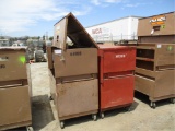 Lot Of (2) Knaack Job Site Tool Boxes