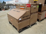 Lot Of (2) Knaack Job Site Tool Boxes