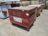 Lot Of (2) Knaack Job Site Tool Boxes