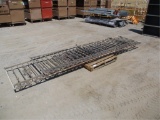 Lot Of (2) Wrought Iron Fence Panels,