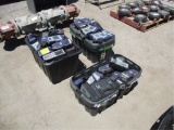 (3) Crates Of Digital Handheld Service Meters