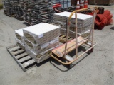 (2) Pallets USG CGC Acoustical Panels & Metal Cart