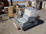 (2) Pallets of Misc Electrical & Control Boxes