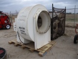 15hp Electric Air Blower & Bin W/Ducting
