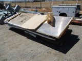 (4) Pieces Of 4' x 12' Aluminum Sheets