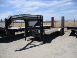 2003 Zieman T/A Goose Neck Equipment Trailer,