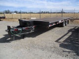 2021 Zieman T/A Tilt Deck Equipment Trailer,