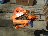 Lot Of (4) Ratchet Cargo Straps