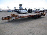 Econoline TP125DA T/A Equipment Trailer,