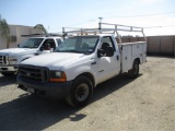 2001 Ford F350 Utility Truck,