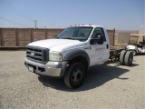 2005 Ford F450 S/A Cab & Chassis,