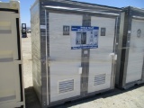 Unused Bastone Mobile Double Bathroom Unit,