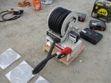 Unused 50' Diesel Fuel Reel W/HD 12-Volt Pump