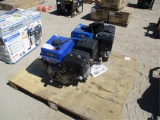 Lot Of (2) Duromax 16hp Gas Motors,