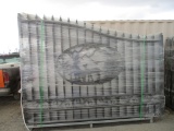 Unused Great Bear 20' Bi-Parting Wrought Iron Gate