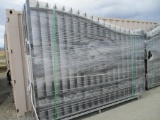Unused Great Bear 20' Bi-Parting Wrought Iron Gate