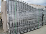Unused Great Bear 20' Bi-Parting Wrought Iron Gate