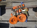 Lot Of (4) Ratchet Cargo Straps