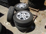 (4) Edge Tires & Rims,