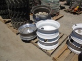 (4) 22.5 New Rims & (2) 10-Lug Misc Rims