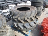 Lot Of (2) Mitas AC 70T 420/70R 18 Tractor Tires