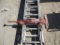 Lot Of (2) Misc Aluminum Ladders & Air Jack Hammer